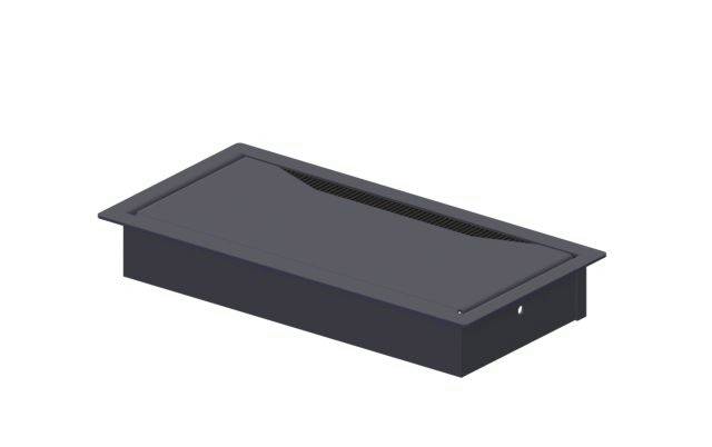 Металлический аутлет 25.2х12.7см